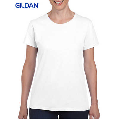 Gildan Heavy Cotton Ladies T-Shirt White (5000L_WHITE_GILD)